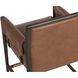 Mauti 38.75 inch Brown / Shalimar Tobacco Leather Counter Stool